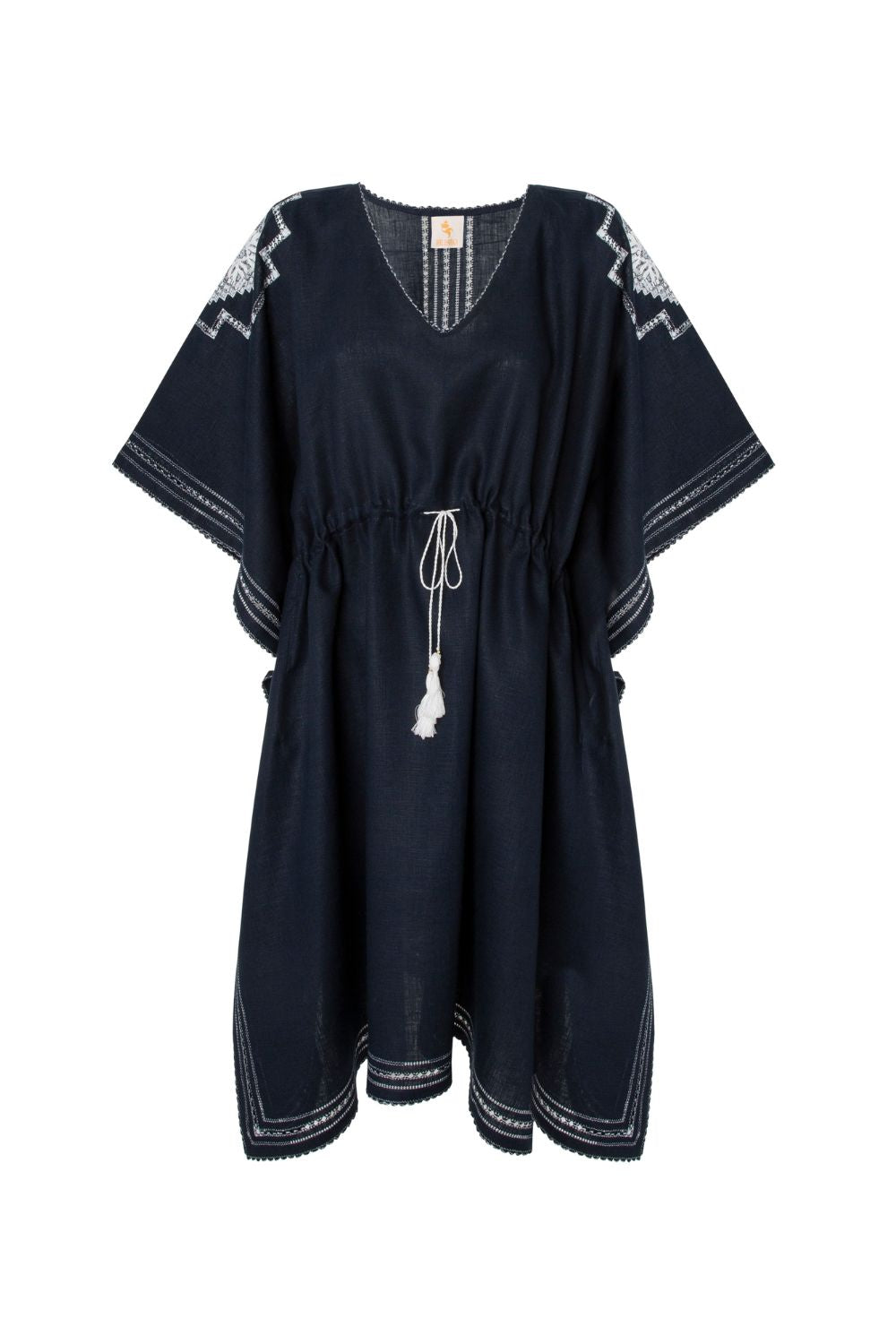 Uliana Beach Kaftan in Night Blue