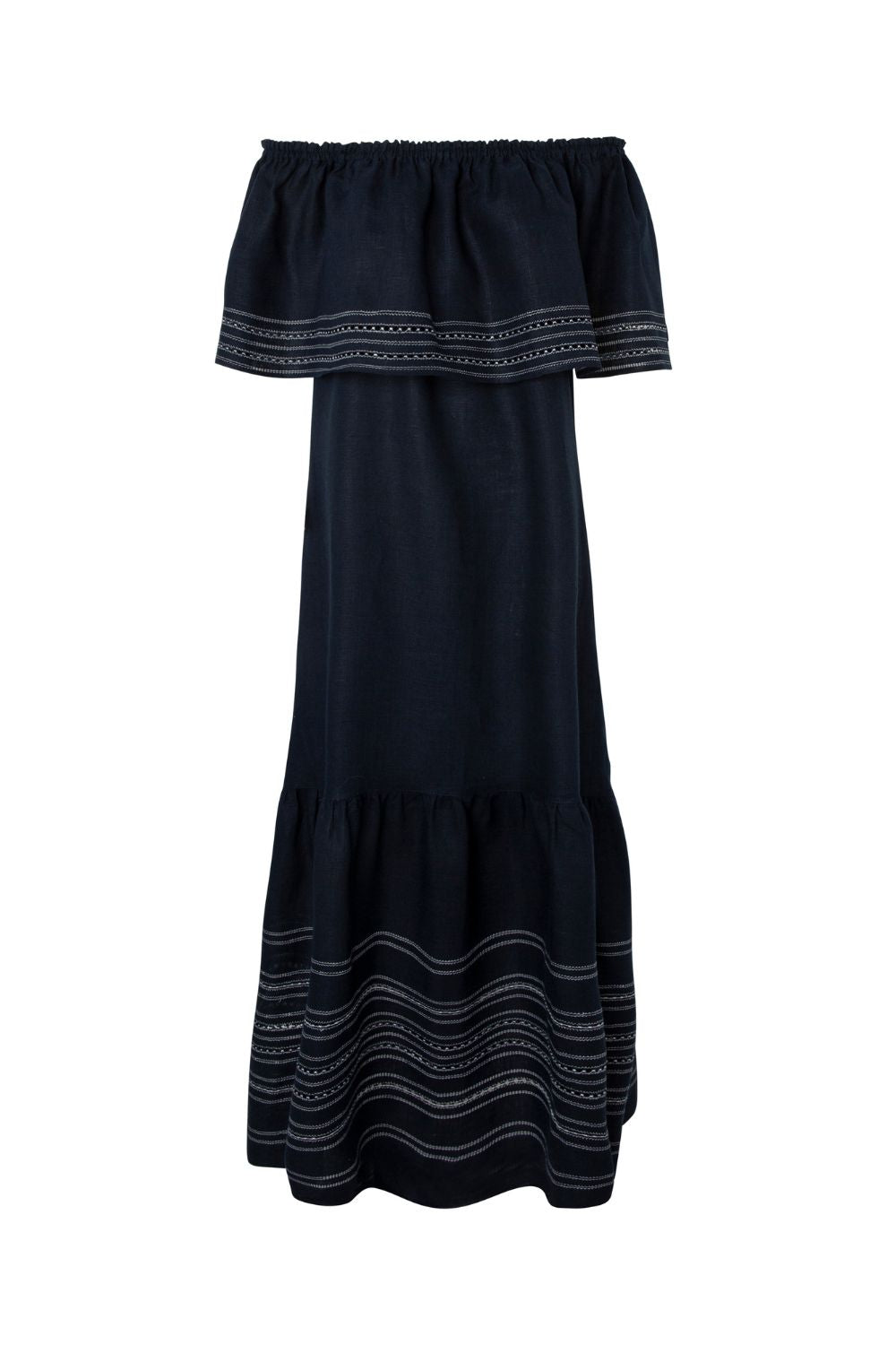 Lyubava Dress in Night Blue