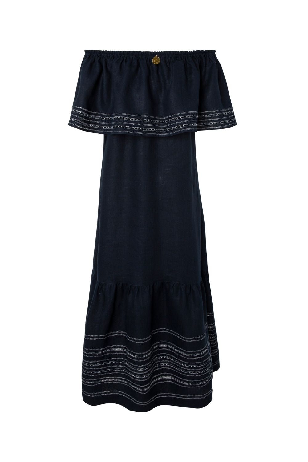 Lyubava Dress in Night Blue