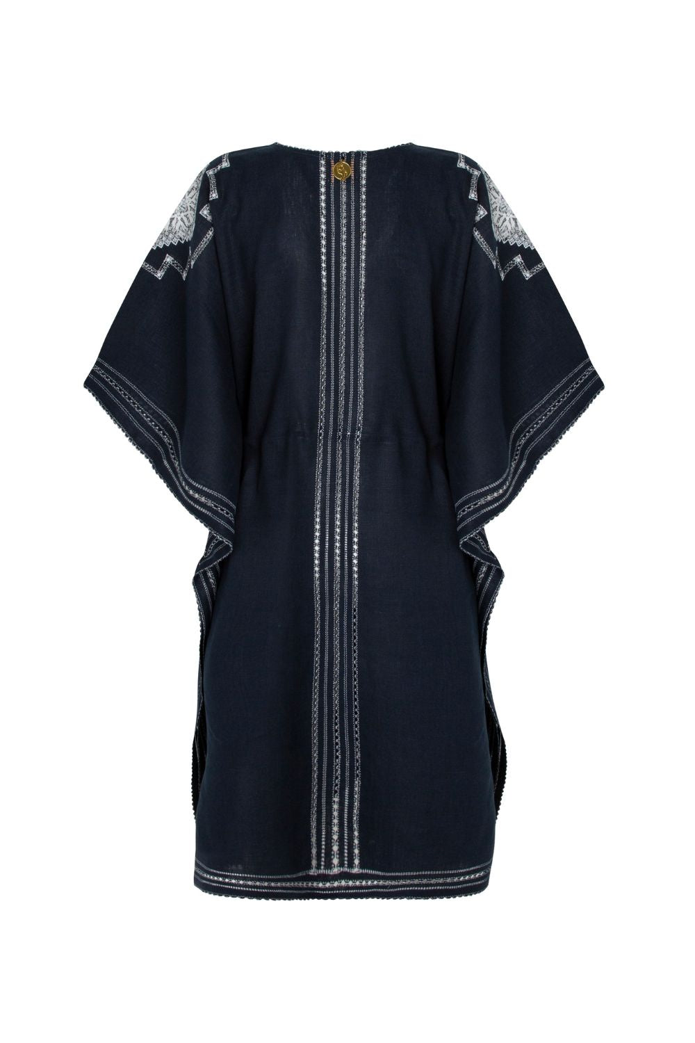 Uliana Beach Kaftan in Night Blue