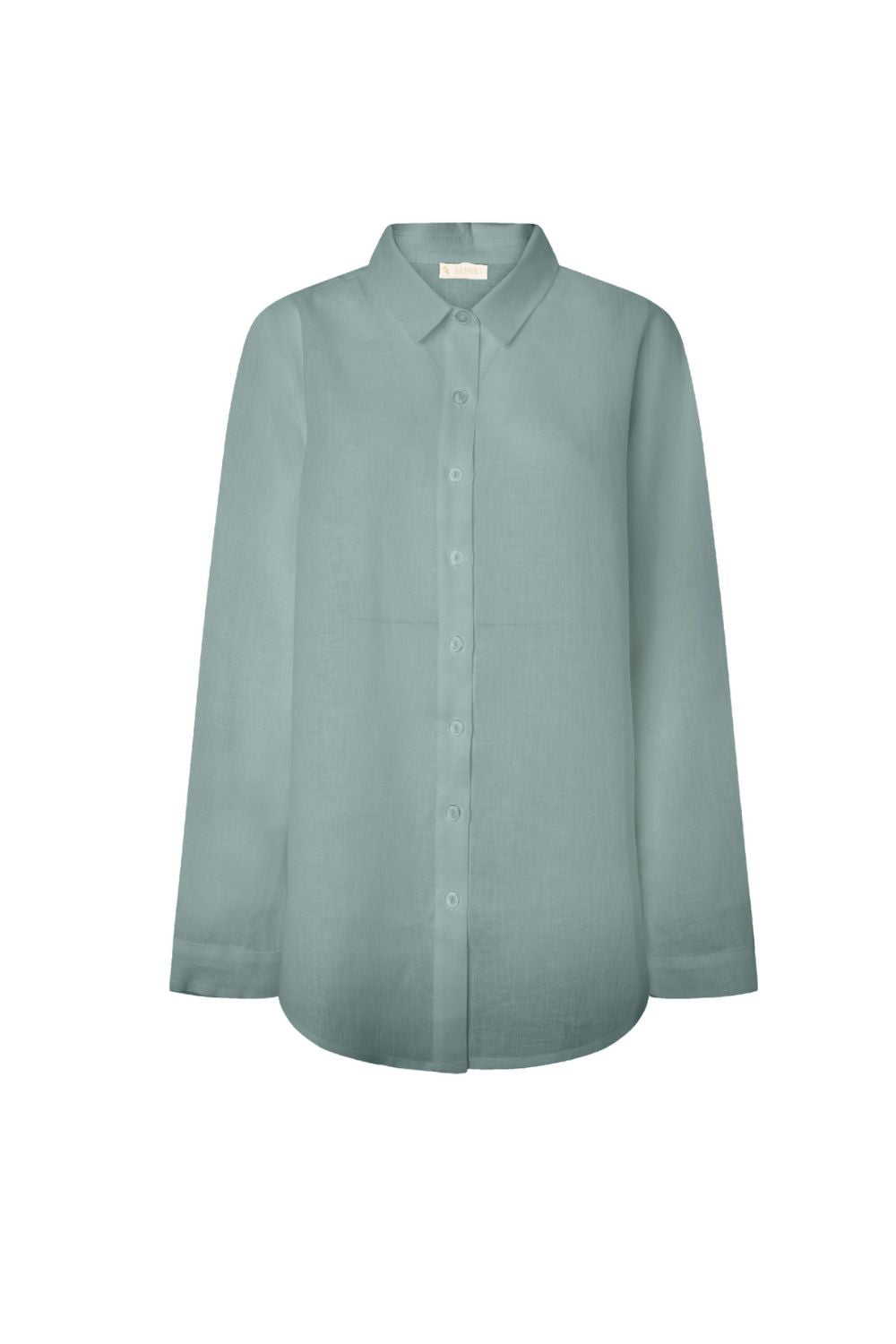 Zlata Oversize Shirt in Light Sea Green