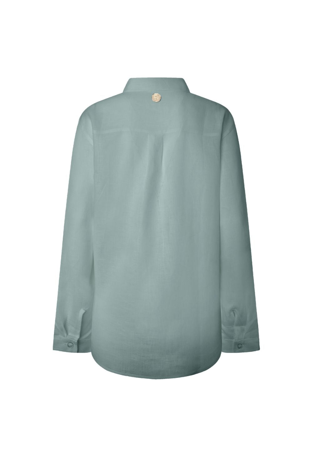 Zlata Oversize Shirt in Light Sea Green