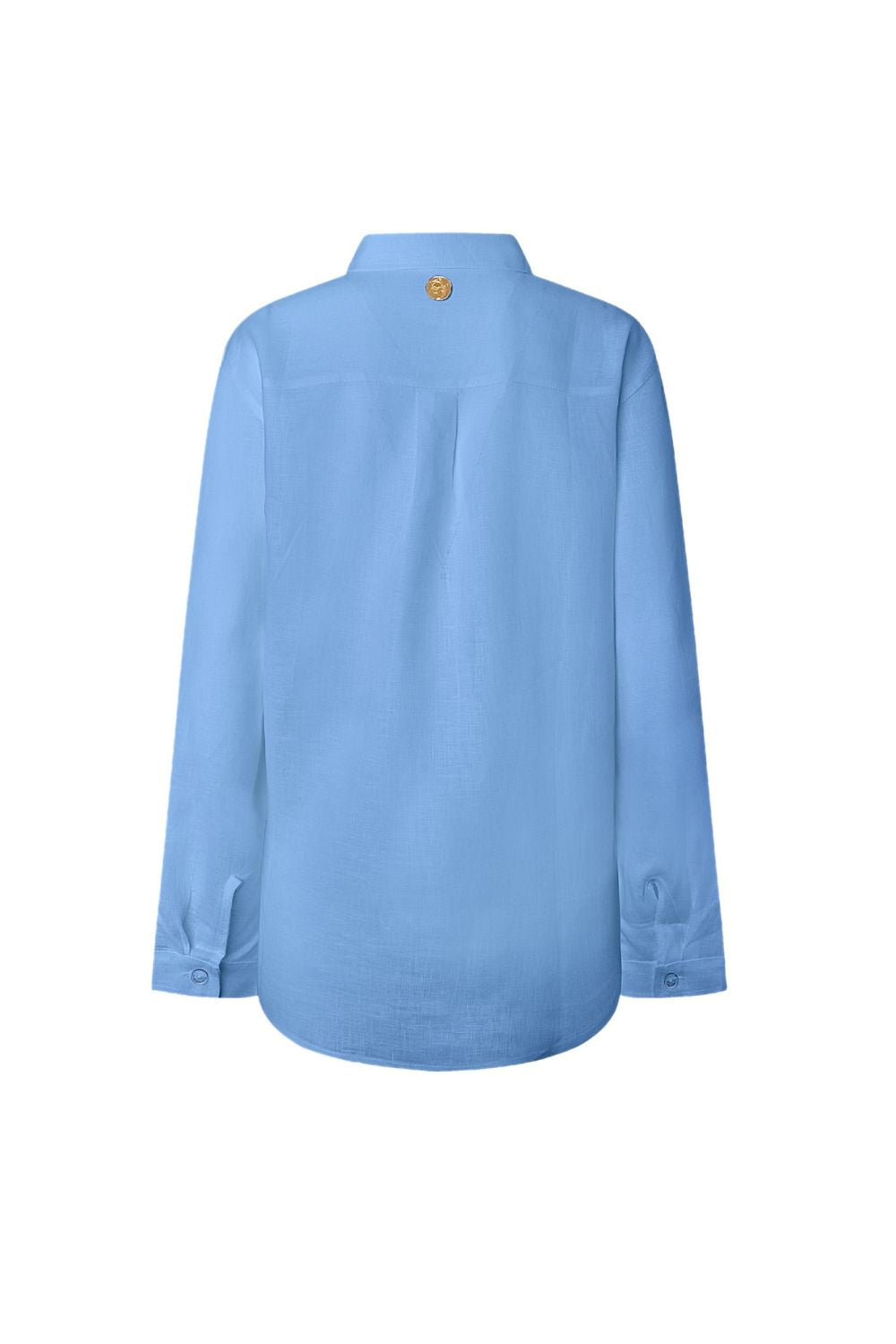 Zlata Oversize Shirt in Sky Blue