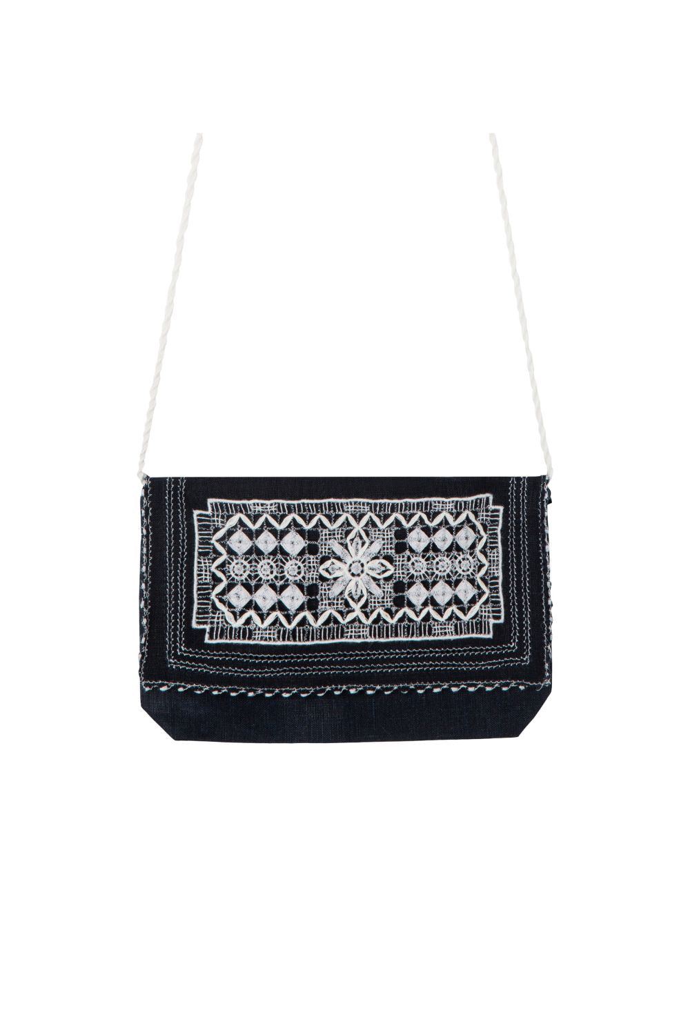 Varvara Mini Cross-body Bag in Night Blue