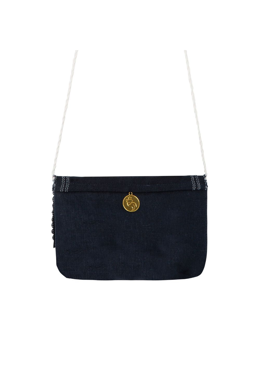 Varvara Mini Cross-body Bag in Night Blue